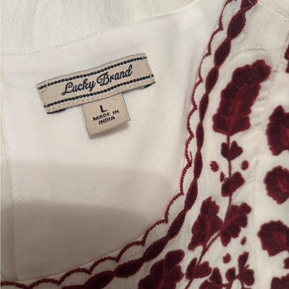 Lucky Brand Women's Hannah Shift Dress L - Picture 10 of 11